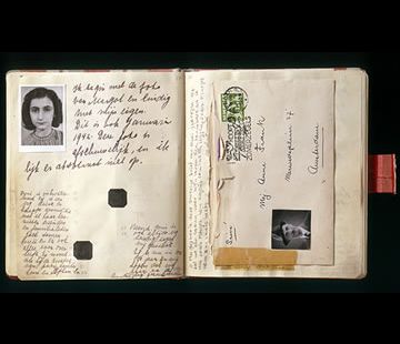 Facsimile of Anne Frank's First Diary