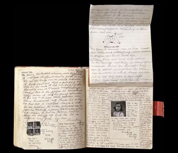 Facsimile of Anne Frank's First Diary