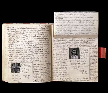 Facsimile of Anne Frank's First Diary