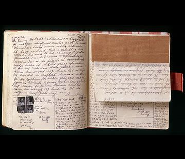 Facsimile of Anne Frank's First Diary