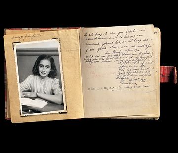 Facsimile of Anne Frank's First Diary