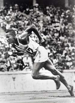 Archie Williams, from the University of California, Berkeley, won the 400-meter race with a mark of 46.5 seconds. During World War II, he served as an instructor for African-American fighter pilots at the segregated army airfield in Tuskegee, Alabama