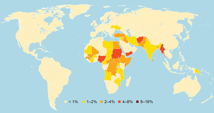 The Early Warning Project identifies countries at greatest risk of experiencing mass killings. This heat map reflects our 2016 statistical risk assessment.