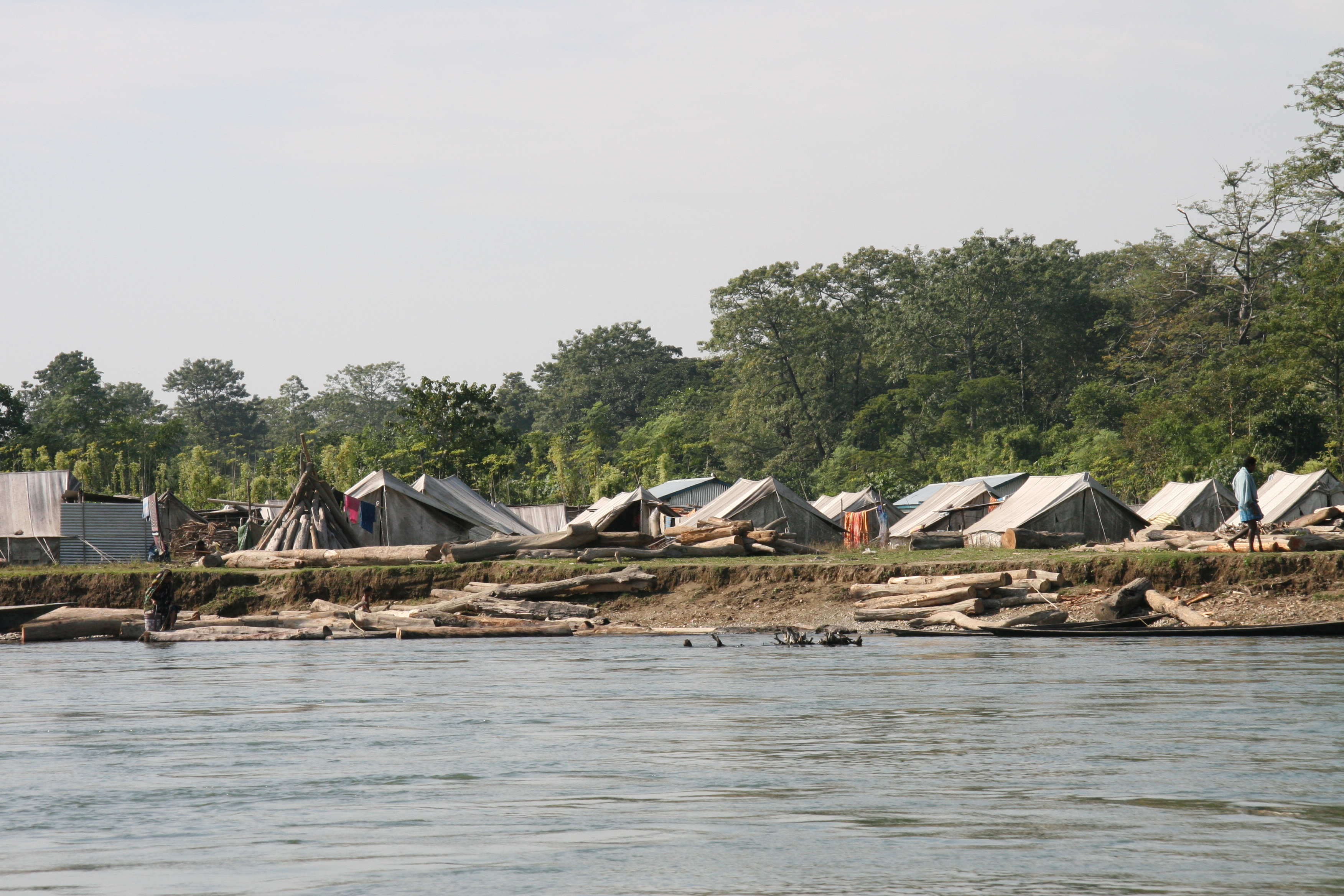 An Internally Displaced Persons Camp created after the 2014 violence. 