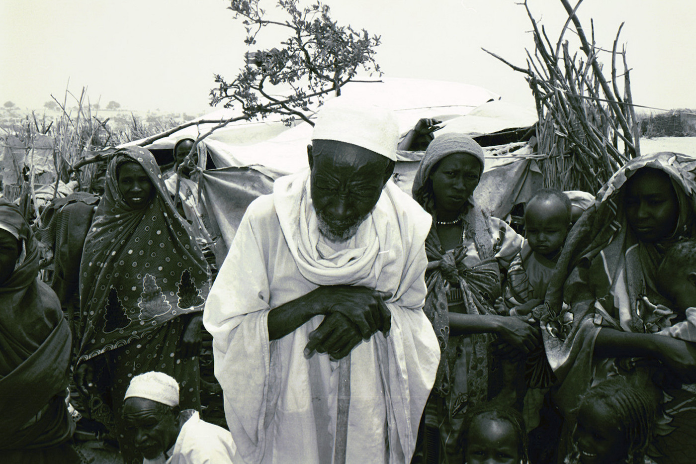 Darfuri refugees in Chad. May 2004.