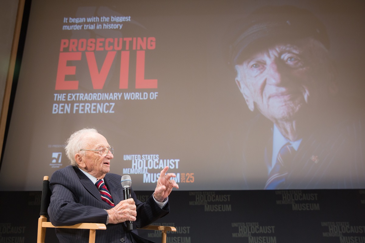 Ben Ferencz discusses his lifetime work pursuing international justice and his hopes for the next generation.