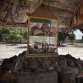 Remains from a mass grave in Cambodia's Kampong Chhnang province are now part of a memorial near the grave site.