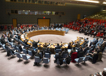 The UN Security Council votes to take action in the Central African Republic.—UN Photo