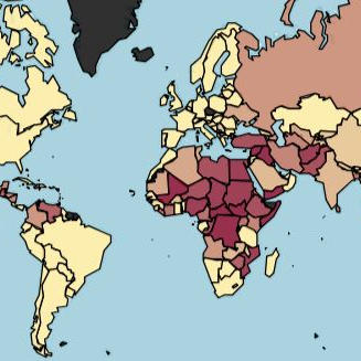 Comparison Survey results as a heatmap.