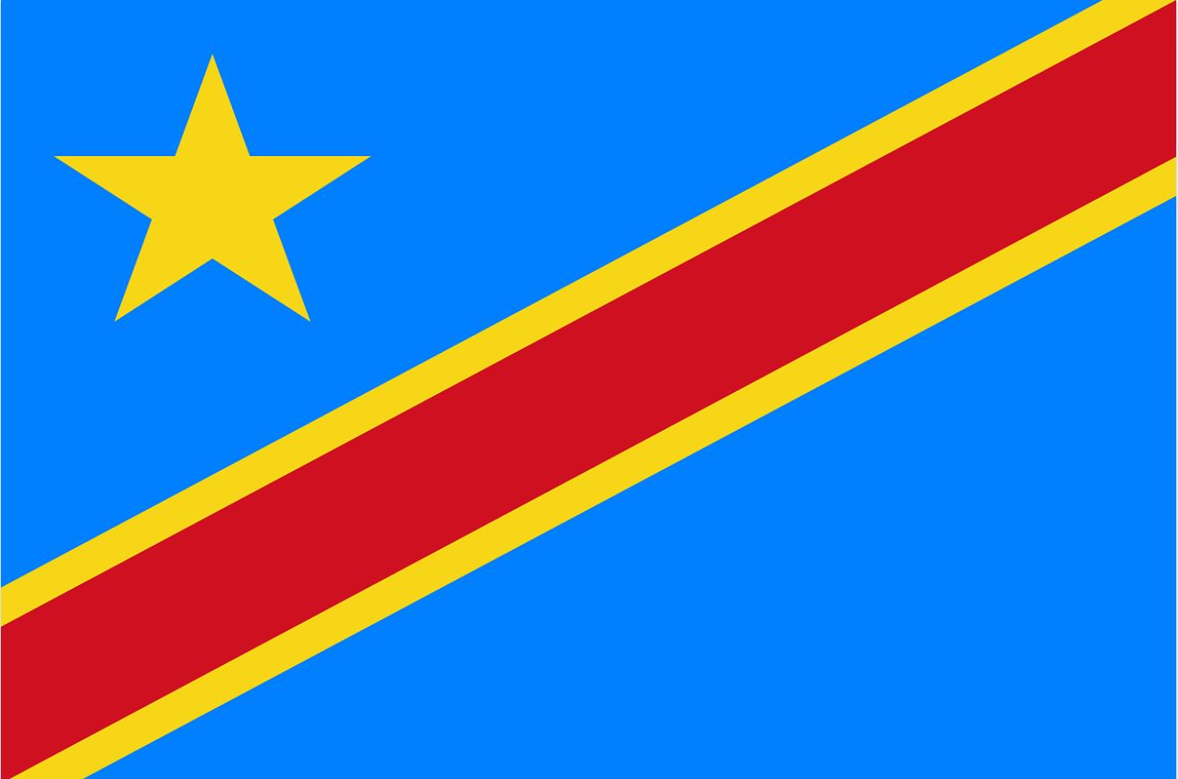 Democratic Republic of the Congo flag