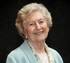 Holocaust survivor and Museum volunteer Irene Weiss.