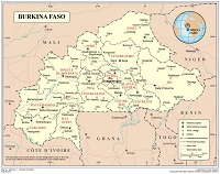 Burkina Faso Map