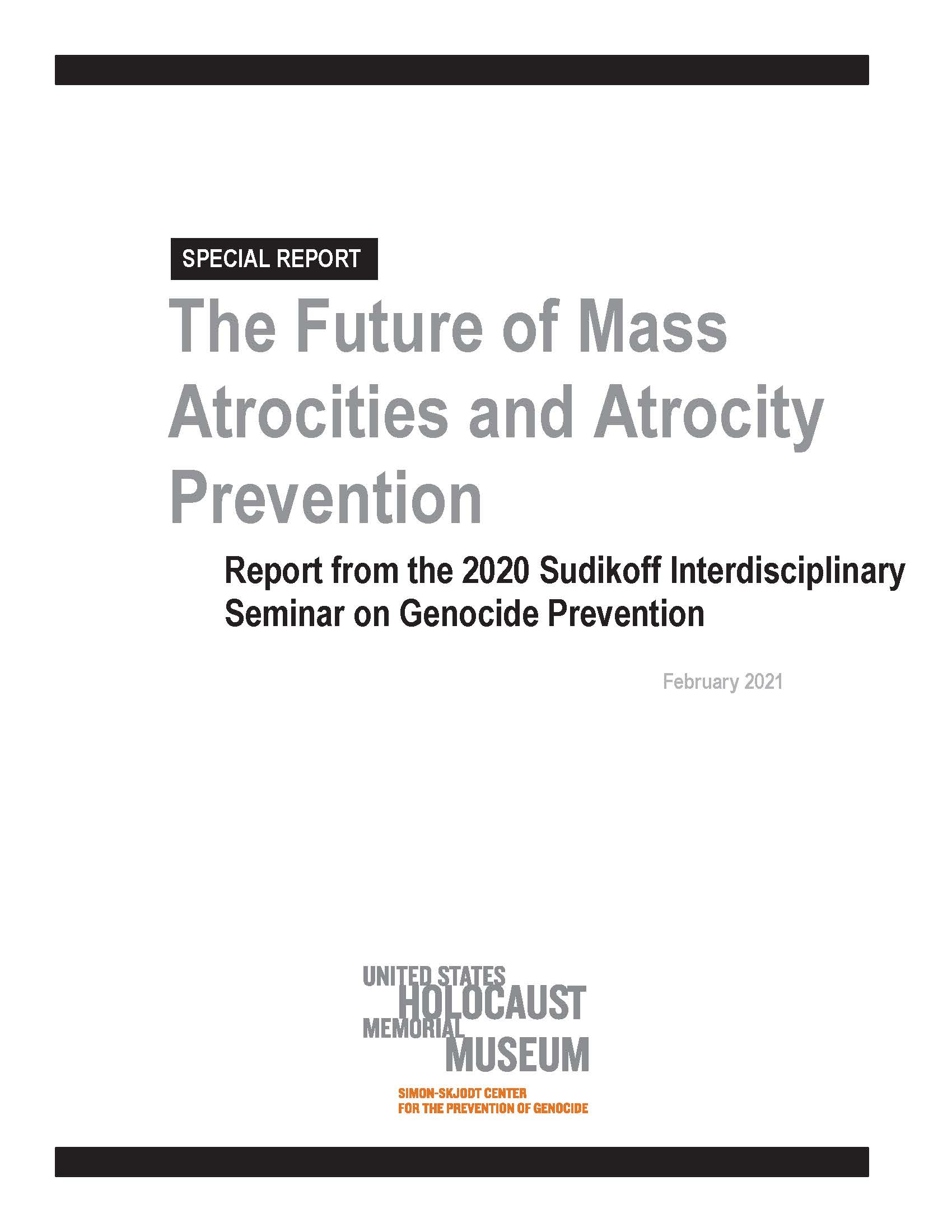 The Future of Mass Atrocities and Atrocity Prevention